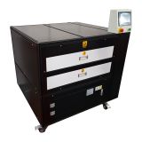 27in x 28in Double Drawers Oven Dryer for Screen Printing with Hot Air Circulation System
