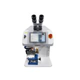 Portable 200W Jewelry Laser Welding Machine Laser Welders Jewelries with Rotary Axis 80J