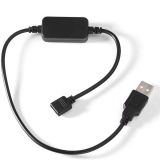 DC 5V Mini Phone APP Bluetooth USB Cable Controller for RGB LED Strip Light Wireless