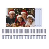 US Stock CALCA 36 Pack 11.8inx7.87in Sublimation Blank Personalized Printing Glass Photo Frame for Sublimation Decorative with Hanging Hardware Kit for Home Decor(Local Pick-Up)