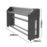 ML1800/2500 XY Cutter Machine for car stickers backing reflective film KT Board