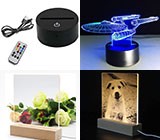 3D LED Lamp Base