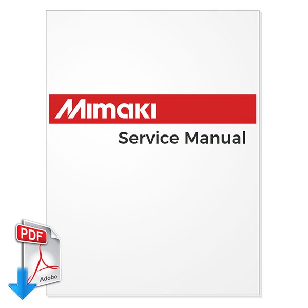 คู่มือการเซอร์วิส Mimaki 