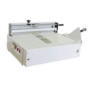 เครื่องทำปกหนังสือปกแข็ง /530*420mm Hard Cover Maker (Corner Cutting & Electric Edge Folding)