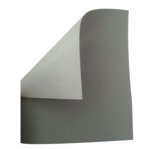 แบนเนอร์ PVC ทึบแสง  Frontlit  ผิวมัน  หลังเทา หนา  320 แกรม -840*840-6*6) , ขนาด หน้ากว้าง 1.02 เมตร