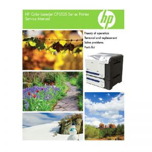 คู่มือเซอร์วิสเครื่องพิมพ์คัลเลอร์ เลเซอร์ HP Color LaserJet CP3525 English Service Manual ภาษาอังกฤษ (ดาวน์โหลดไฟล์)