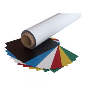 แผ่นฟิล์มแม่เหล็กพร้อม PVC  ขนาด 23.6  นิ้ว (23.6"(0.6m*30m) Printing Media Flexible Magnet with PVC