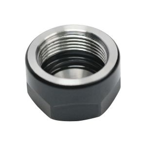 น๊อตยึดสปริงยึดหัวเจาะ เครื่องตัด CNC, ER 11 --- CNC Engraving Machine ER11 Collet Clamping Nut