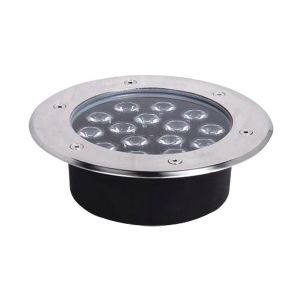 โคมไฟใต้ดินหรือโคมไฟฝังพื้น (LED)  RGB, พลังงาน  18X1 วัตต์  ---18X1W RGB Underground LED Lamp