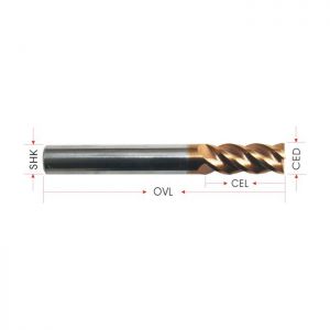 ดอกแกะสลัก /  ดอกกัด /เครื่องมือดอกแกะสลัก   CNC Router  (  4  ร่องเกลียว    )   สำหรับเหล็กสแตนเลส --- 4 Flutes Highlight EndMills for Stainless Steel