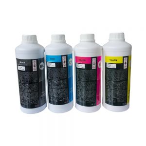 หมึกสีสำหรับเครื่องพิมพ์เสื้อทีเชิ้ต  Special DTG Color Ink for Direct to Digital T-shirt Printer (1000ml/bottle)