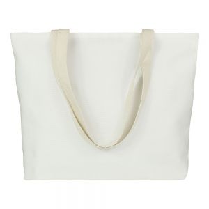 Sublimation Blank Canvas Shoulder Bag Canvas Shopping Bags 10pcs