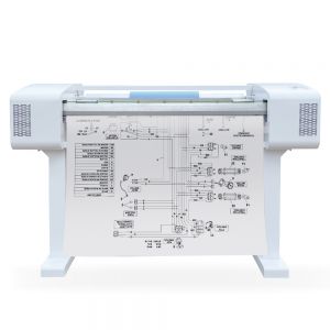 D6 เครื่องพิมพ์เขียวรุ่นแรกของโลก---Thermal Engineering CAD Plotter(88cm width)