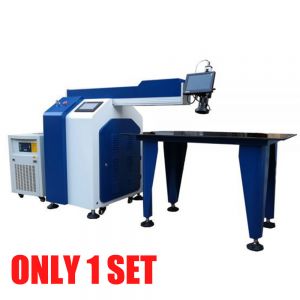 SAMPLE 300W Standard YAG Laser Welding Machine for Fine Metal Channel Letter Making