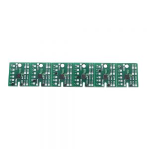 ชิปถาวร ( 6ชิ้น / ชุด )  สำหรับตลับหมึก      Roland   XC-540  ฯลฯ       ( CMYKLCLM  ) --- Permanent Roland XC-540 ECO Solvent  MAX Chips---6pcs/set CMYKLCLM
