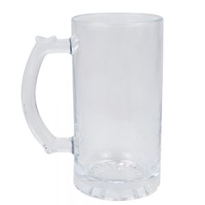 CALCA 24 Pack 16oz Clear Sublimation Glass Mugs Blanks Bulk Mugs with Thick Matarial