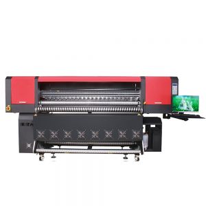 1.9m Sublimation Printer for Fiber Fabric 12 Epson I3200A1 Heads