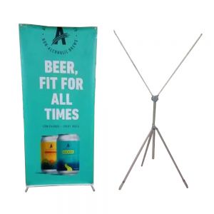 X frame C Banner, 60x160/ 80x180cm Adjustable Stand