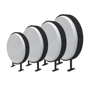(สีดำ)กล่องไฟ LED อะคริลิค ทรงกลม Round Acrylic Blister LED Light Box