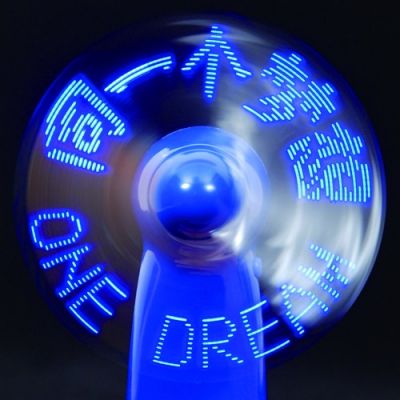พัดลมแบบ mini LED Fan ต่อ USB (Portable LED Mini Fan--108-11)