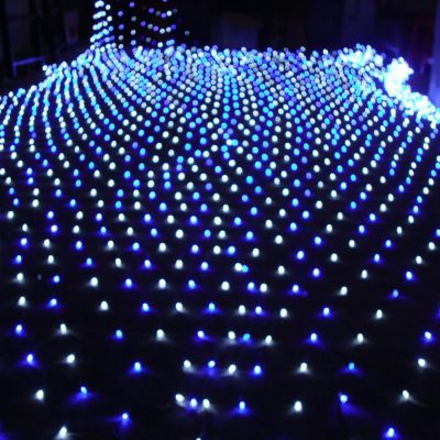 (4*2M)LED Twin Bulb Net Light