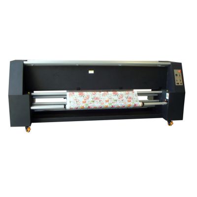 เครื่องพิมพ์ผ้าแบบถ่ายโอนความร้อนดิจิตอล /Digital Sublimition Heater for Inkjet Textile Printer-SR2500(2500mm Flag Making Machine)