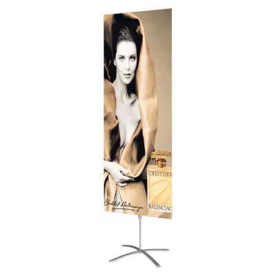 เอ็กซ์สแตน(x-stand) ไม่รวมแผ่นกราฟฟิค(Cross Base Poster Banner Stand (Stand only)) --- Cross Base Poster Banner Stand (Stand only)