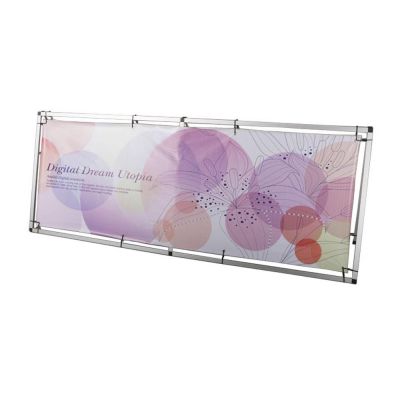  ขาตั้งป้าย กรอบป้ายรูปทรงตัว "A" (เฉพาะกรอบป้ายเท่านั้น) --- A-Frame Advertising Banner Stand(Frame only)