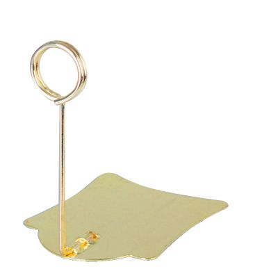 อุปกรณ์ยึด กระดาษโน๊ต ,ผลิตจากวัสดุโลหะ ,ระดับความสูง 10 ซ.ม.---10cm height metal memo clip holder