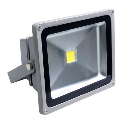 ไฟฟลัดไลท์ LED 20 วัตต์ แรงดันไฟ    DC  :   12-24 V --- 20Watt 12-24VDC LED Flood Light