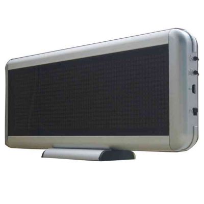 ป้ายไฟวิ่ง LED,P4 ,รูปแบบ ตั้งโต๊ะ ,2สี(ขนาด 295X100X20 ม.ม.) ---Two-Colour P4 Desktop Scrolling Display (295X100X20mm)