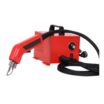 เครื่องตัดไฟฟ้า  ( โดยมีดร้อน )   พร้อมอุปกรณ์  ใบมีด, ใช้พลังงาน   100 วัตต์  ----  Type Heavy Duty Hand Held Electric Hot Knife Cutter Tool with Blades 