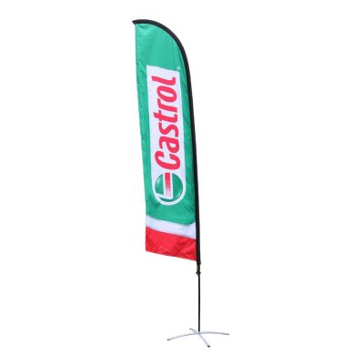 แบนเนอร์ปีกนก 3.6 ม. พร้อมฐานกากบาท---3.6m Wing Banner with Cross Base