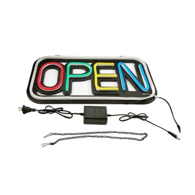 OPEN Business Sign Neon Lamp Type 2 Ultra Bright LED Store Shop Advertising Lamp