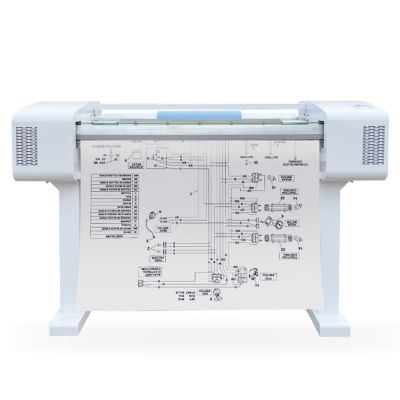 D6 เครื่องพิมพ์เขียวรุ่นแรกของโลก---Thermal Engineering CAD Plotter(88cm width)