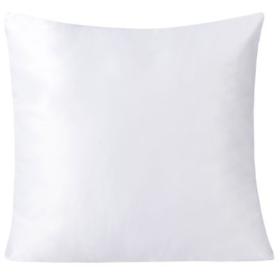 6pcs 17.7in x 17.7in Plain White Sublimation Pillow Case Blanks Cushion Cover Throw Pillow Covers Embroidery Blanks (45 x 45cm)