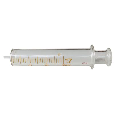 ไซริงค์แก้ว  ( ขนาด 30 ม.ล. )  สำหรับเติมหมึกเครื่องพิมพ์   ----  Generic All-glass Syringe for Printer Ink Filling--30ml