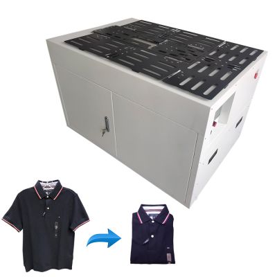 เครื่องพับผ้ากึ่งออโต้ AT400 Semi-automatic T-shirt Folding Machine