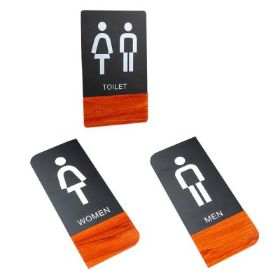 Male, Female, Male & Female Toilet Signs, Restroom Signs