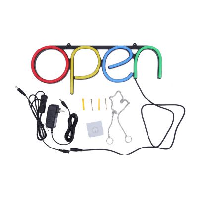 OPEN Business Sign Neon Lamp Integrative Ultra Bright LED Store Shop Advertising Lamp