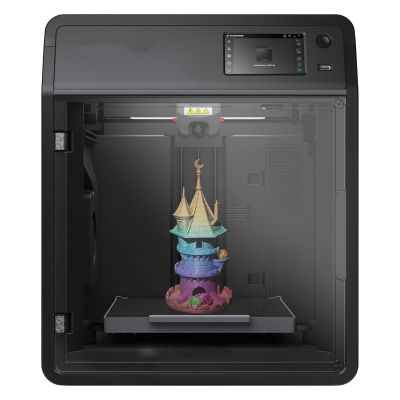 3D Pinter with 1 Click Auto Printing Systerm, 600mm/s High-Speed,  Multi-Functional 220x220x200mm 3D Printer