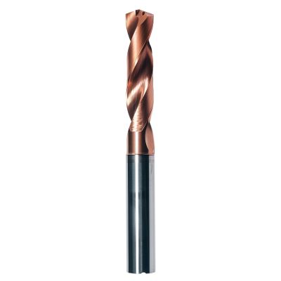 Universal External Cooling Twist Drill 5D Carbide Bits For Cast Iron
