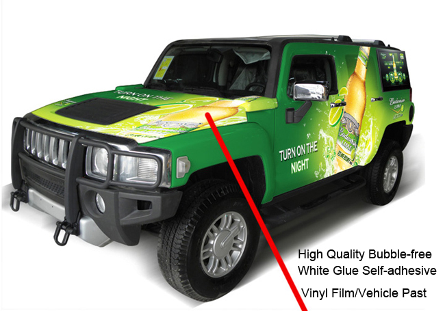 Self-adhesive Vinyl Film application