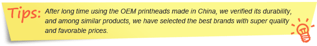 Max Encad Printhead with Cartridge for 1200I/1000I