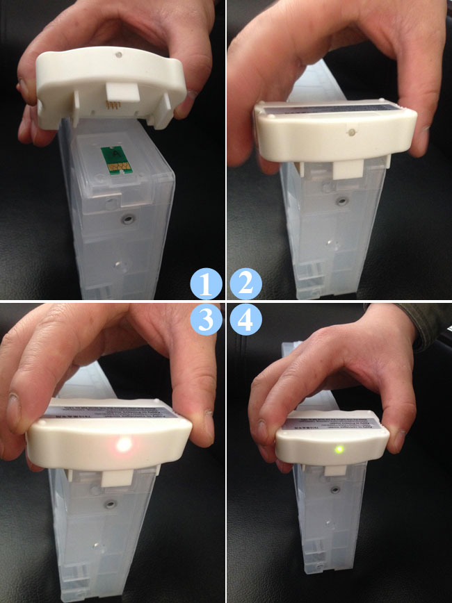 Chip Resetter for Epson Stylus Pro 7700 Ink Cartridge usage