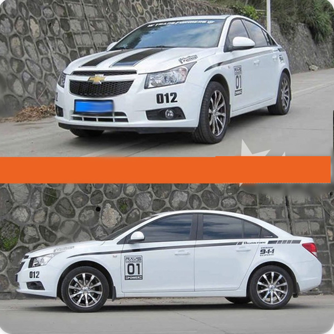 White Glue Self-adhesive Vinyl Film/Vehicle Wrap(One year warranty) application 2