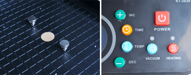 Smallest Lightest 3D Sublimation Vacuum Heat Press Machine Specially for Phone Cases Printing  Detail