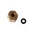 น็อตเกลียวทองแดงพร้อมวงแหวนสำหรับปรับข้อต่อท่อหมึกดัมเปอร์ขนาดเล็ก ----Copper Screw with O-ring for small damper Ink Piping