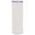 25 Pack 20oz Straight White Sublimation Tumbler Blanks w/ Straw and Flip Lid, Vacuum Insulated Double Layer 304 Stainless Steel Water Bottle