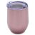 6PCS 12oz Rose Gold Stainless Steel Red Wine Tumbler Mugs with Sublimation Coating and Direct Drinking Lid